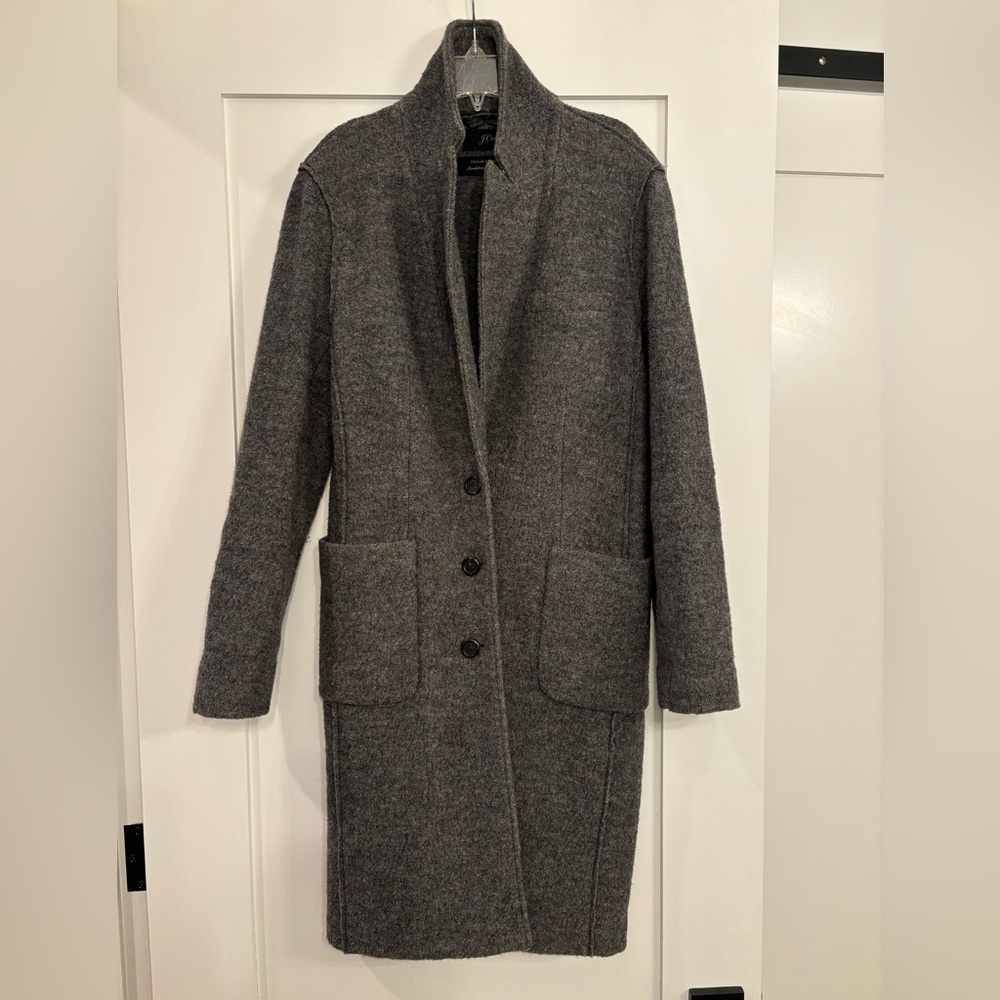 J. Crew Boiled Wool Jacket Sz. 2 or 4 (oversized)